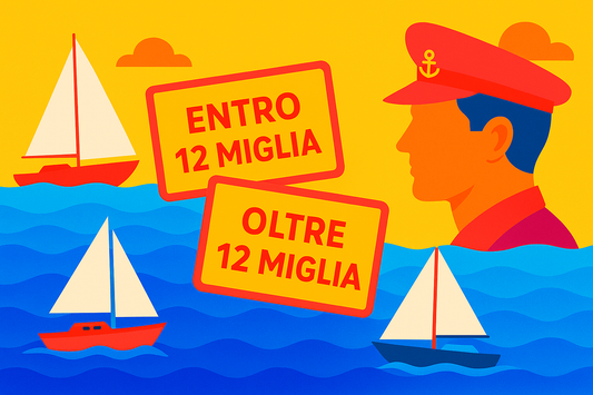 Differenza tra patente nautica entro 12 miglia e oltre 12 miglia: quale scegliere?