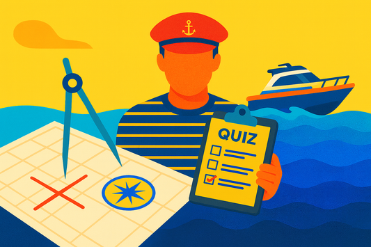 Come funziona l’esame teorico della patente nautica: carteggio, quiz e punteggi